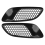 2PCS Air Vent for Real M3 Model Car Front Scoop Bonnet Hood Louvers E90 E91 E92 E93 ABS 4