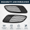 2PCS Air Vent for Real M3 Model Car Front Scoop Bonnet Hood Louvers E90 E91 E92 E93 ABS 7