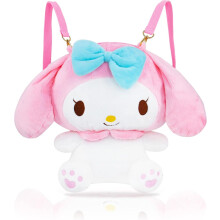 Anime Cartoon Cute My Melody Rabbit Plush Doll Backpack Kawaii Lolita JK Girls Bag Birthday Gifts Pink