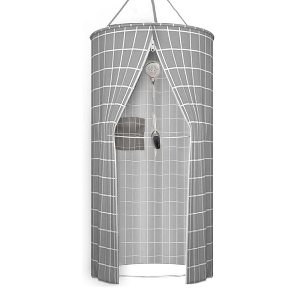 Tenda Da Doccia Rotonda Per Adulti E Bambini, Spessa, Isolante, Calda, Invernale, Impermeabile