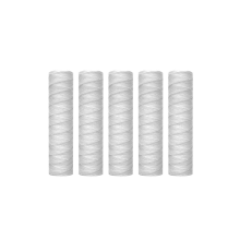 10 Inch x 2.5 String Wound Sediment Water Filter Hele Huis Filtratie, Universele Vervanging voor Behuizing