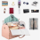 Travel Foldable Clothing Bag Multi-Function Garment for Carry on Bag,Beige 9