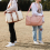 Travel Foldable Clothing Bag Multi-Function Garment for Carry on Bag,Beige 6