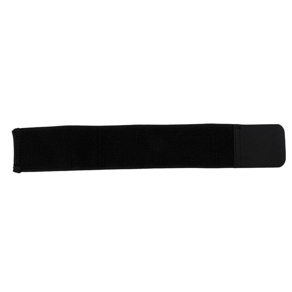 1 Pair Soccer Shin Guard Stay Fixed Bandage Tape Pads Prevent Drop Off Adjustable Elastic Sports Bandage,Black