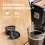 2In1 Coffee Pod Capsule Pod for 9662.62 Machine Refillable Filter Replacement and Tea-B 11