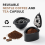 2In1 Coffee Pod Capsule Pod for 9662.62 Machine Refillable Filter Replacement and Tea-B 9