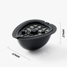 2In1 Koffie Capsule Pod voor 9662.62 Machine Navulbaar Filter Vervanging en Tea-B