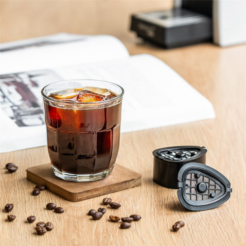2In1 Coffee Pod Capsule Pod for 9662.62 Machine Refillable Filter Replacement and Tea-B 2
