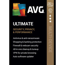 AVG ULTIMATE FOR 10 DEVICES FOR 2 YEARS - 2025