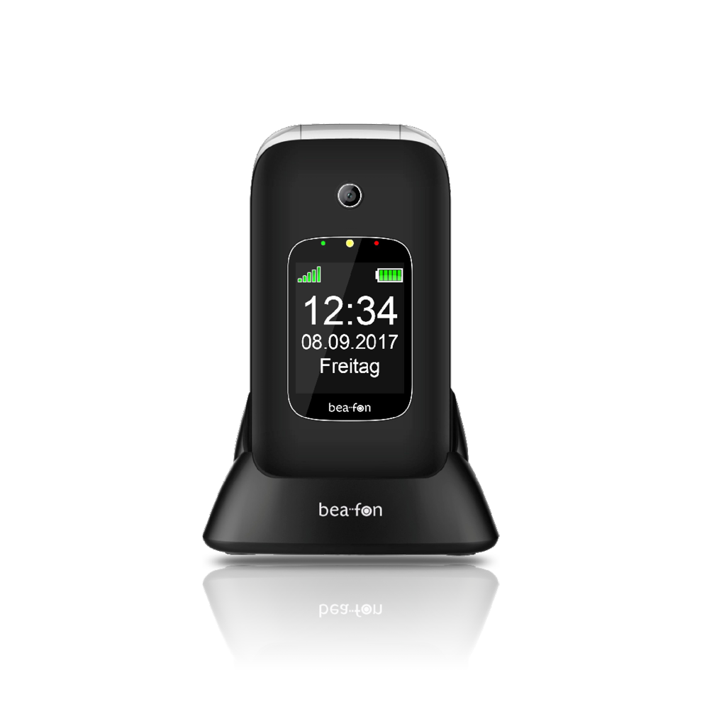 Bea-Fon Sl590 Flip Phone 2G Gsm Mini Sim Classic Senior Phone Black 9120042772411