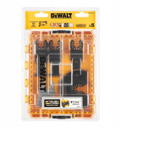 Coffret mit 5 oszillierenden Zubehörteilen für Multifunktionswerkzeuge - DEWALT - DT20761-QZ