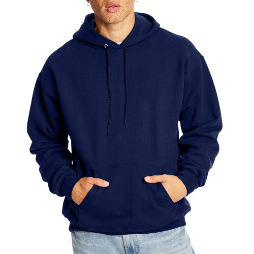 Hanes Ανδρικό Heavyweight Cotton Pullover Hoodie, Ναυτικό, Μέγεθος Μ 1