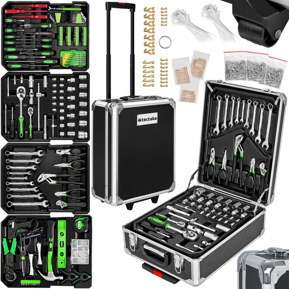 Tool Box Chest Aluminium Snap On with Wheels Storage 1200 Tools Spanner Set