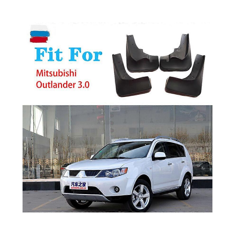 (2006-2008 Outlander) Excellent 2006-2020 Mudflasp For Mitsubishi Outlander Mudguard Fenders Mud Flap Guards Splash Mudguards Fender Guard Car Accesso 5778930010585