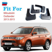 (2013-2015  Outlander) Excellent 2006-2020 Mudflasp FOR Mitsubishi Outlander Mudguard Fenders Mud Flap Guards Splash Mudguards Fender Guard car accessories