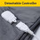 (King Size - 230x250cm (Dual Control), Grey Shearling) Heating Blanket - Electric Blanket - Digital Controller - Timer up to 12 Hours 7