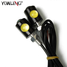(H light) For DUCATI DIAVEL 1200 1260 1260S Moto Motorcycle Fender Eliminator Adjustable License Plate Holder Bracket LED