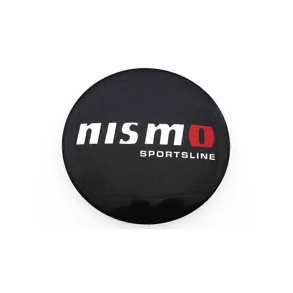 (56mm black cap, NISMO) 4pcs 56mm 60mm 65mm68mm Gtr Nismo Car Emblem Wheel Center Hub Cap Rim Refit Creative Badge Covers Decoration Sticker Accessori-image-OPC-PG5XGNN-NEW