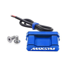(blue LED lights) compatible Sym Maxsym Tl 500 Tl500 2019 2020 2021    License Plate Holder Number Plate Frame Led Light Bracket  Turn Signal