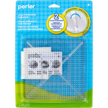 Perler kor lky Funfusion: Velk priehladn prepleten podlo ky na kor lky 2 ks