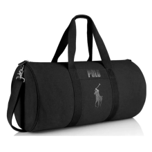 Ralph Lauren Black Duffle/ Gym/ Travel/ Weekender Bag