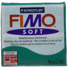 Arcilla Polimérica Staedtler Fimo Soft 56 g-8020-56 Esmeralda
