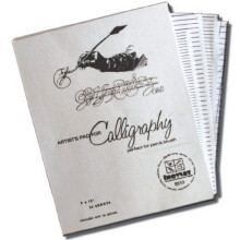 INOVART Kalligrafipapper & Skriftguider, 50-ark