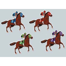 Decupaje de cai ?i jockey (4 buca?i asortate)