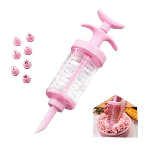 8 pieces of cute biscuit cake cream molding tool set, baking tools