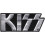 Applikation Kiss Chrome Logo Patch 1