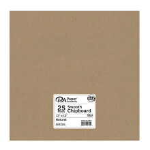 Chipboard 12x12 xl tung 32pt 25pcpk naturligt