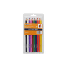 Pro-Art 033307200 Σετ 10 Χρωματιστών Μολυβιών, Πολύχρωμο