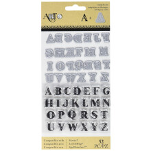 Momenta Stempel- und Stanzformen-Set, klein, UC Serif Alpha
