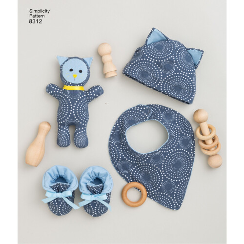 Simplicity Creative Patterns Πλεκτά Δώρα Μωρού & Σάλι Θηλασμού 1