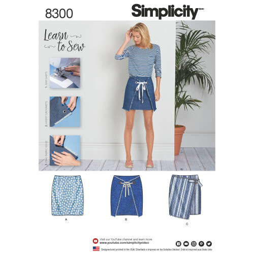 Simplicity Creative Patterns Sewing Pattern SKIRTS  PANTS  A A 681012141618
