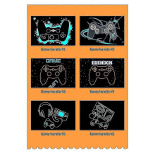 (60*90cm, 2) Gamer Controller Area Rugs Non-slip Floor Mat Doormats Home Runner Rug Carpet For Bedroom Indoor Outdoor Kids Play Mat