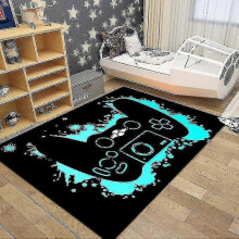 (80*120cm, 7) Gamer Controller Area Rugs Non-slip Floor Mat Doormats Home Runner Rug Carpet For Bedroom Indoor Outdoor Kids Play Mat