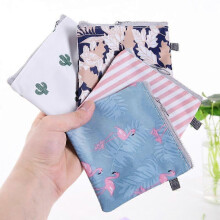 4 Pcs Menstrual Sanitary Napkin Storage Bag Travel Organizer Bag Zipper Pouch Bag