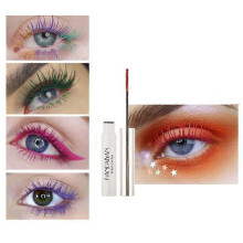 (10, One size) Colorful Waterproof Mascara, Women's Eye Makeup Set Mascara, Mascara Eyeliner, Glamorous Long Lasting Mascara Eye Makeup