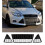 3Pcs Car Honeycombed Front Bumper Lower Grille Grills for Focus 2012 2013 2014 5