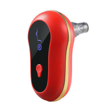 (red, One size) Blackhead suction electric pore suction acne removal facial cleanser small face washing instrument