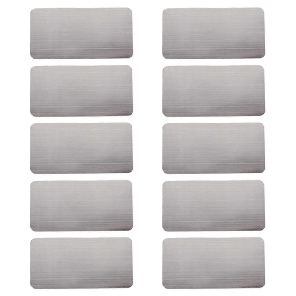 10Pcs Anti Emf Radiation Protection Shield Stickers Prevent Ionization For Camera Mobile Cell Phone Laptop Silver 5014561782492