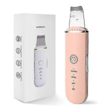 (pink, One size) Beauty instrument ion introduction export pore cleaner lifting and tightening ultrasonic blackhead shovel