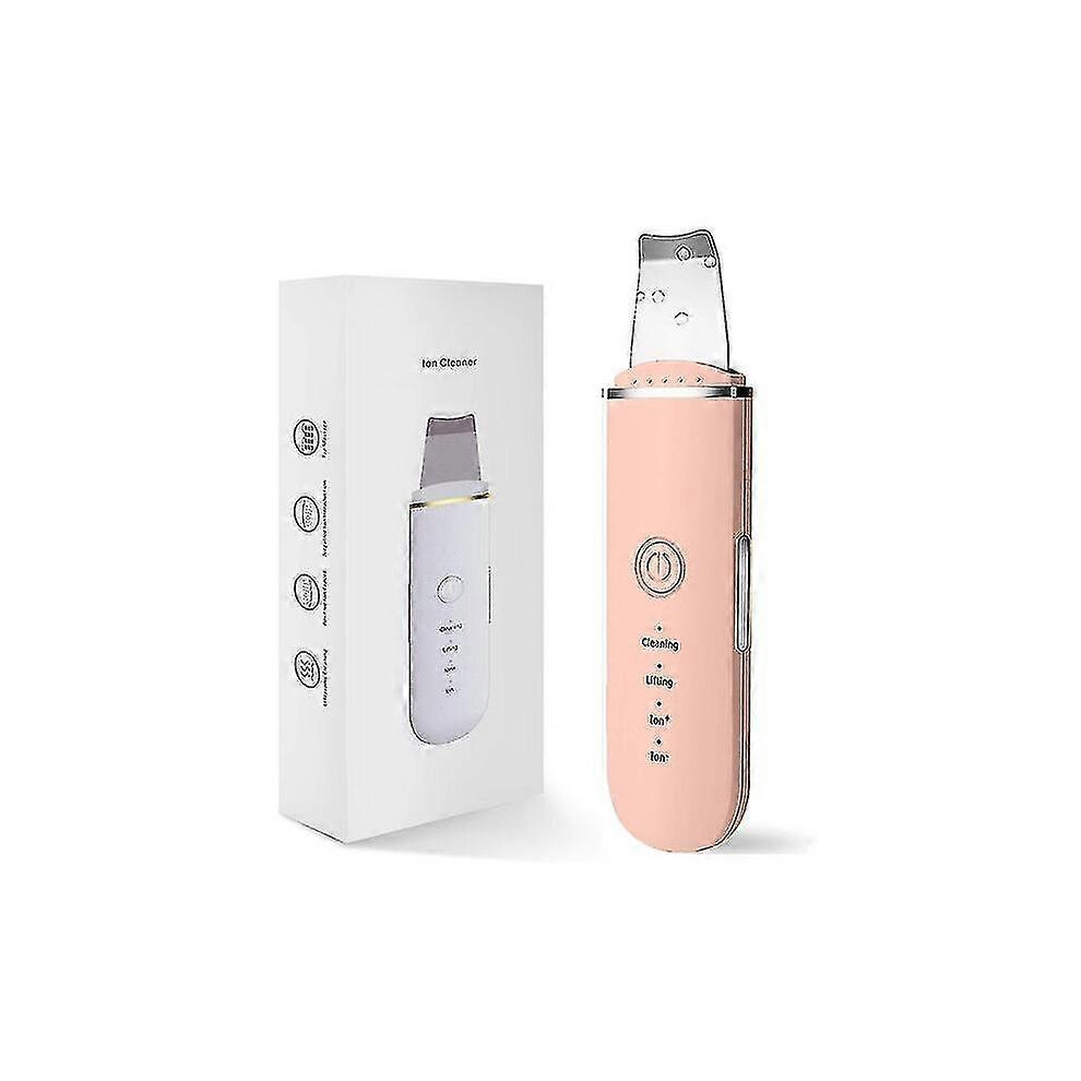 Hiigyl (Pink, One Size) Beauty Instrument Ion Introduction Export Pore Cleaner Lifting And Tightening Ultrasonic Blackhead Shovel