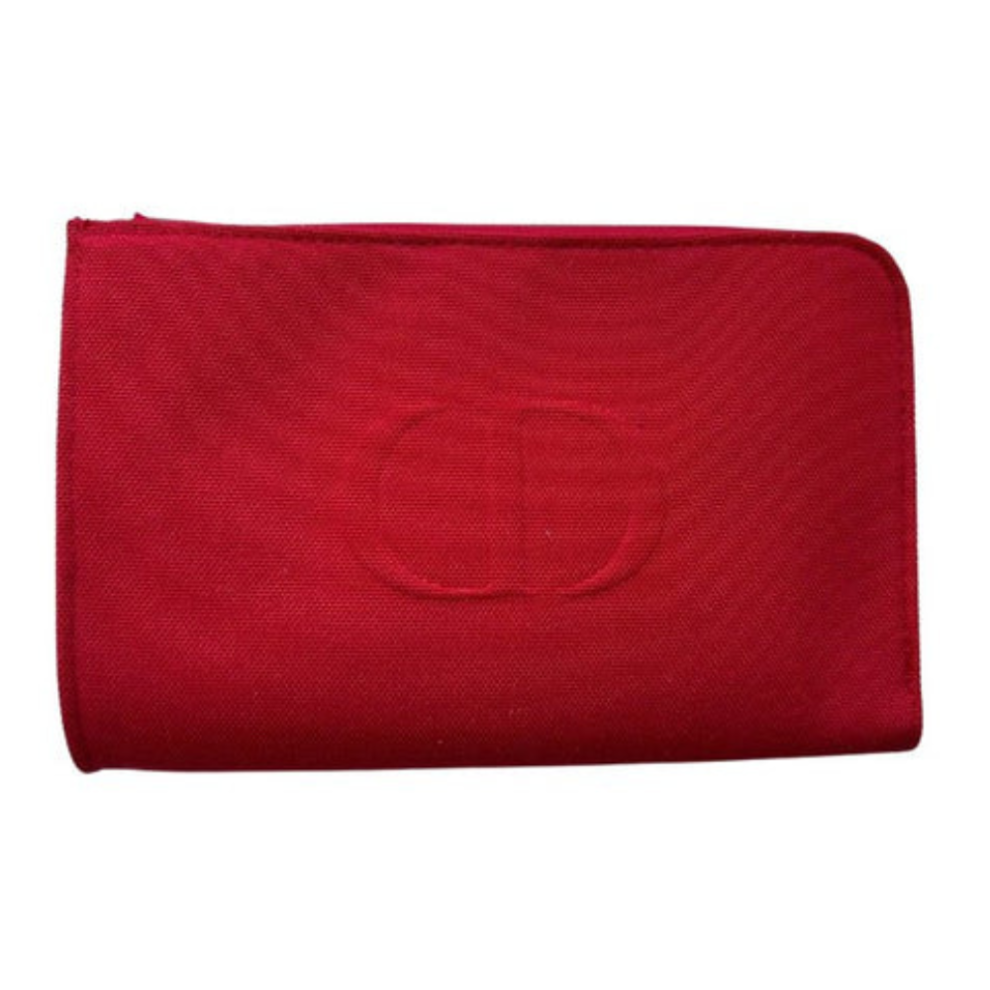 Dior Vip Makeup/Toiletry/Cosmetic Bag Red