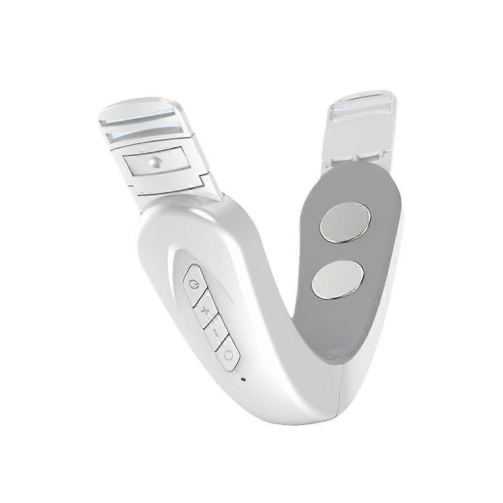 Hiigyl White (, One Size) Face Instrument Thin Microcurrent Face Shaping Intelligent Beauty Instrument Face Massager Chin