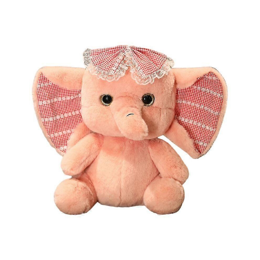 (red, One size) Cute Elephant Doll Plush Toy Cartoon Elephant Doll Rag Doll Childrens Day Birthday Gift for Boys and Girls-image-OPC-PG5XYF7-NEW