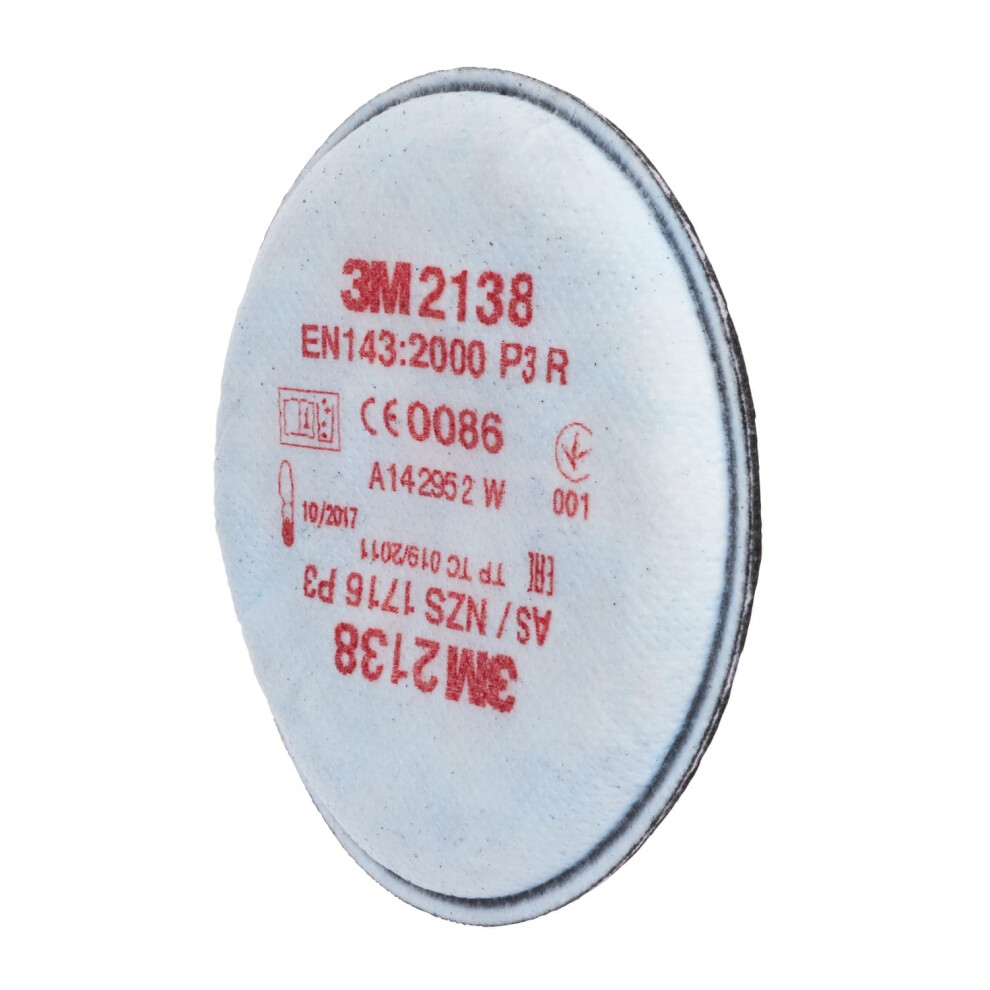 2138-P3 Particulate Filters + Nuisance Level Organic Vapour and Gas (Pair)