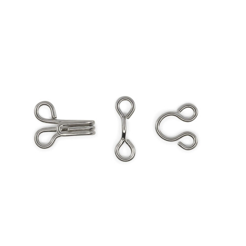Dritz Hooks & Eyes Size 3 Nickel 96 Sets Fasteners 2