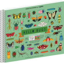 Hello Bugs & Insect Stickers for Kids Ages 4-8 + Coloring Book (500+ B